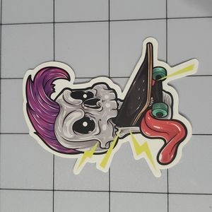 Skull Sticker